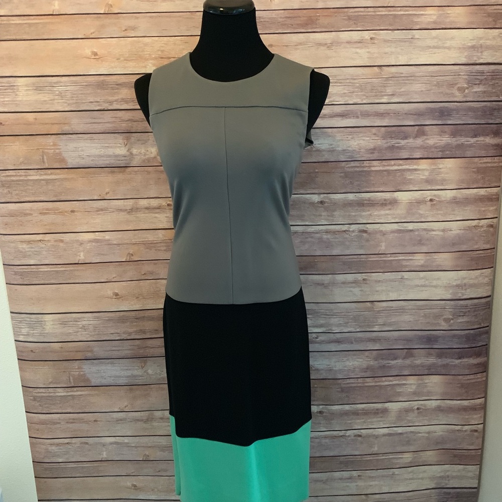 Diane Von Furstenberg ponte zip dress